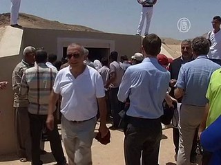 Копия гробницы Тутанхамона встречает посетителей