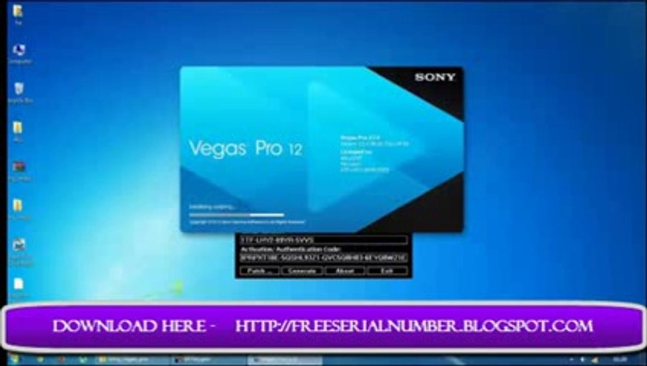 Sony vegas pro 12 activation key : Keygen Crack : téléchargement