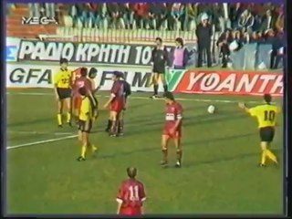 AEΛ-AEK 1-0 1992-93 Mega Ημιτελικός κυπέλλου
