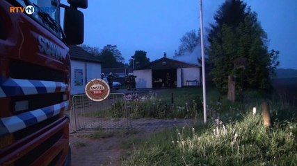 Schuurbrand Sellingen snel geblust - RTV Noord