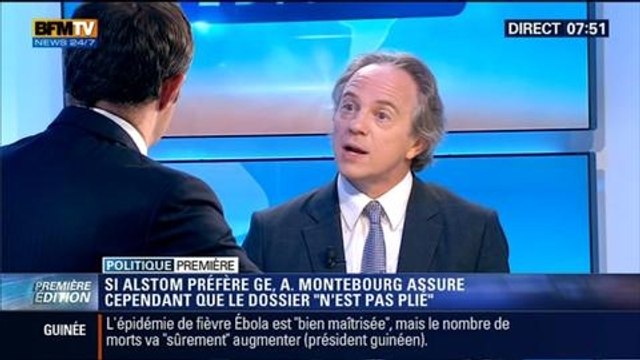 Politique Première: Rachat d'Alstom: le rôle de l’État - 01/05