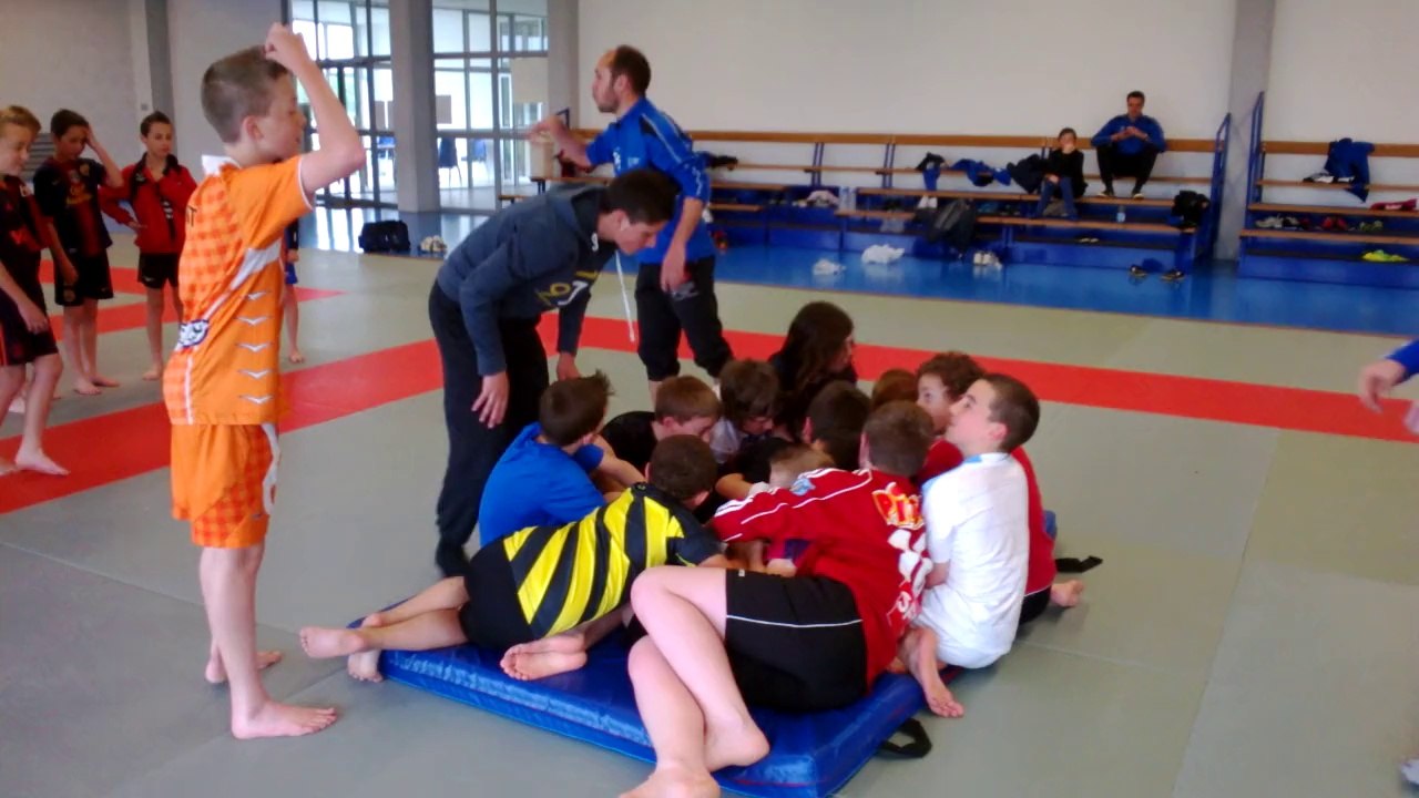 Stage U11 U13 Salle de judo