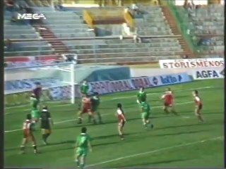 5η ΑΕΛ-Εδεσσαϊκός  2-0 1993-94 Mega