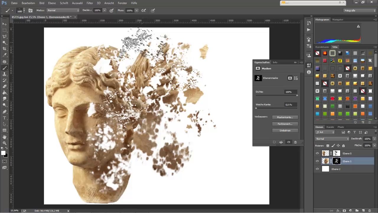 Kopf explodieren lassen mit Photoshop.