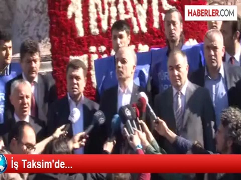 İş Taksim'de...