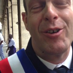 Steeve Briois avant le défilé du 1er mai