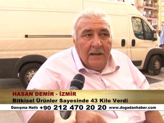 FAZLA KİLO HASTALIĞI VARDI ŞİFALI BİTKİLERİ KULLANDI