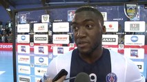 Réaction de Luc Abalo après la victoire contre le PAUC