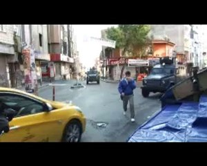 Okmeydanı savaş alanına döndü