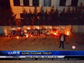 İLGİNÇ EVLENME TEKLİFİ