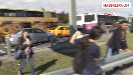 Boğaziçi Köprüsü'nde Trafik Felç