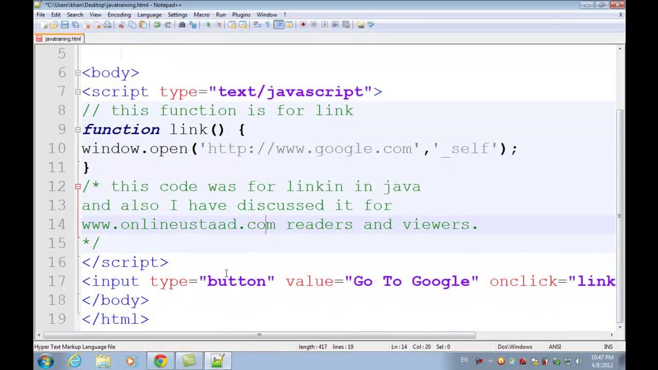 JavaScript in Urdu  Part 29