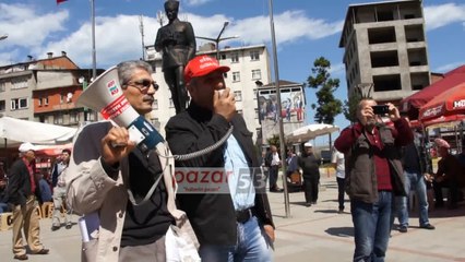 PAZAR'DA 1 MAYİS KUTLAMASI