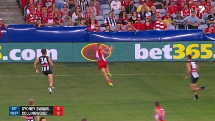 AFL 2014 Round 2 - Sydney v Collingwood 1st Qtr x264