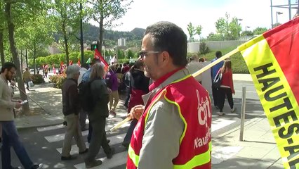 D!CI TV : 250 personnes à Gap pour la manif' du 1er Mai