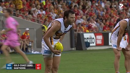 AFL 2014 - Round 4 - Gold Coast v Hawthorn (3rd quarter)