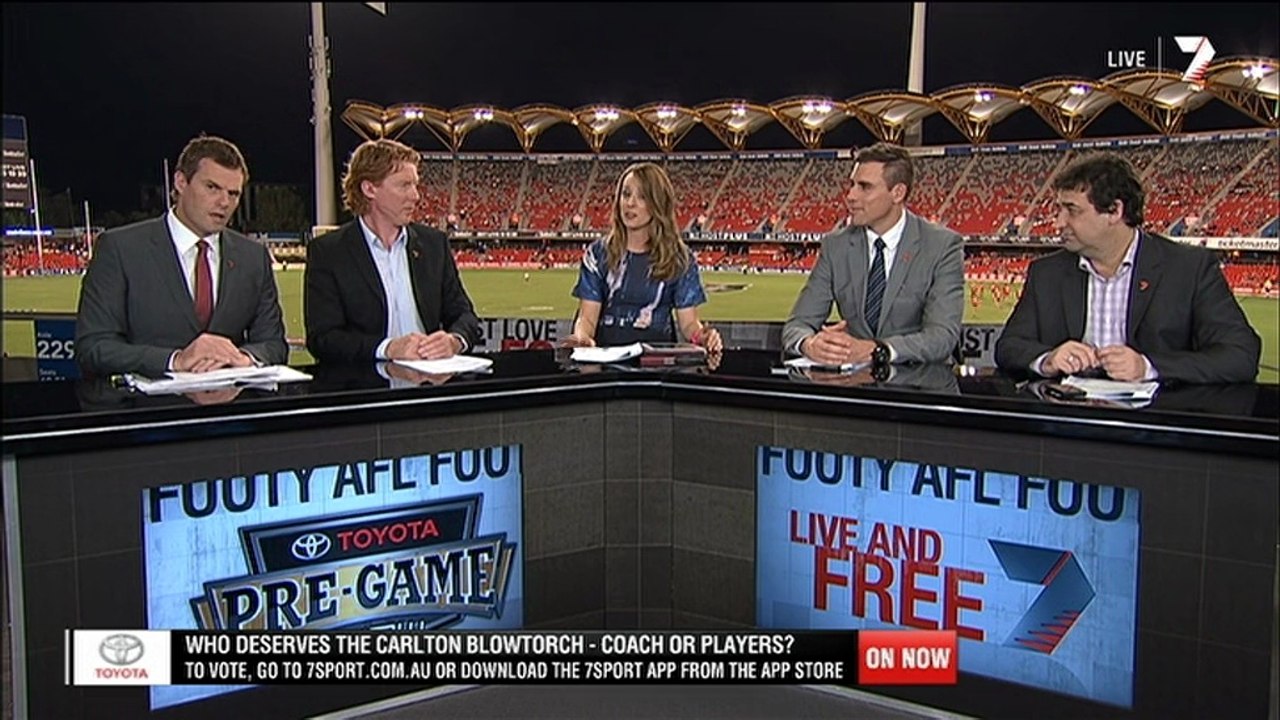 AFL 2014 - Round 4 - Gold Coast v Hawthorn (pre match)