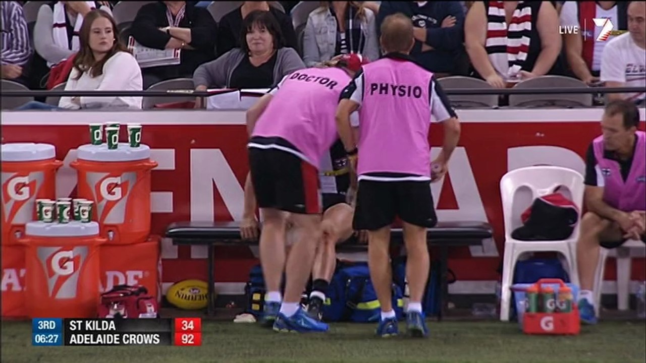 AFL 2014 - Round 4 - St Kilda v Adelaide (3rd quarter)