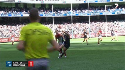 AFL 2014 Round 4 - Carlton v Melbourne x264 (2nd Quarter)