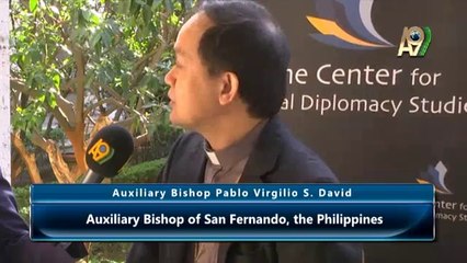 Auxiliary Bishop Pablo Virgilio S. David, Auxiliary Bishop of San Fernando, the Philippines
