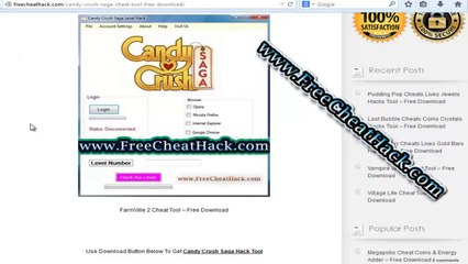 Candy Crush Saga Cheat Tool - Free Download