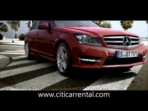 2013 Mercedes C180 TANITIM FİLMİ citicarrental.com oto kiralama izmir