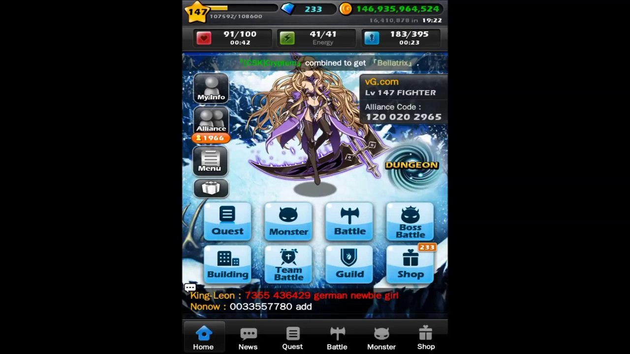 PlayerUp.com - Buy Sell Accounts - Monster Warlord _ ViSiioN's Account FOR SALE [HD]