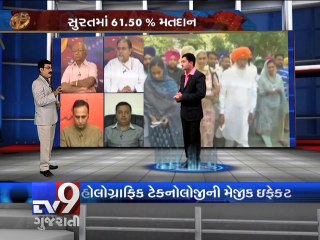 The News Centre Debate :''Guj Records 62% Voter Turnout in Seventh Phase of LS Polls, Pt 7- Tv9