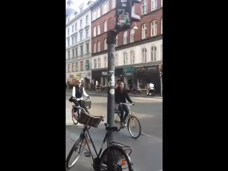 bicicletas en la ciudad de Copenague