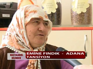 TANSİYON HASTALIĞI VARDI ŞİFALI BİTKİLERİ KULLANDI