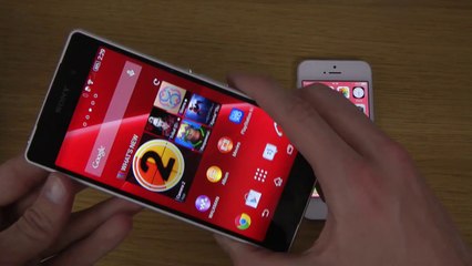 Sony Xperia Z2 vs. iPhone 5S