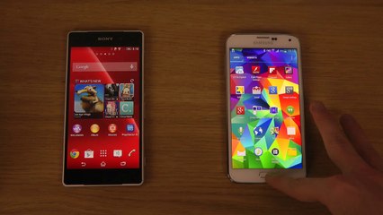 Sony Xperia Z2 vs. Samsung Galaxy S5