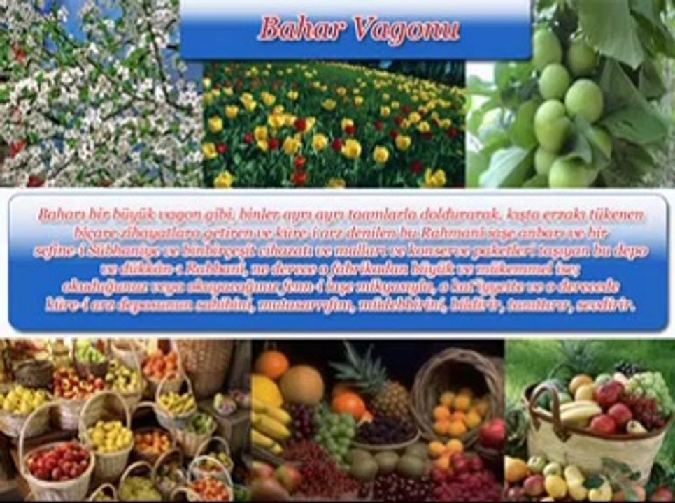 Risale-i Nur külliyatından  - Altıncı Mesele