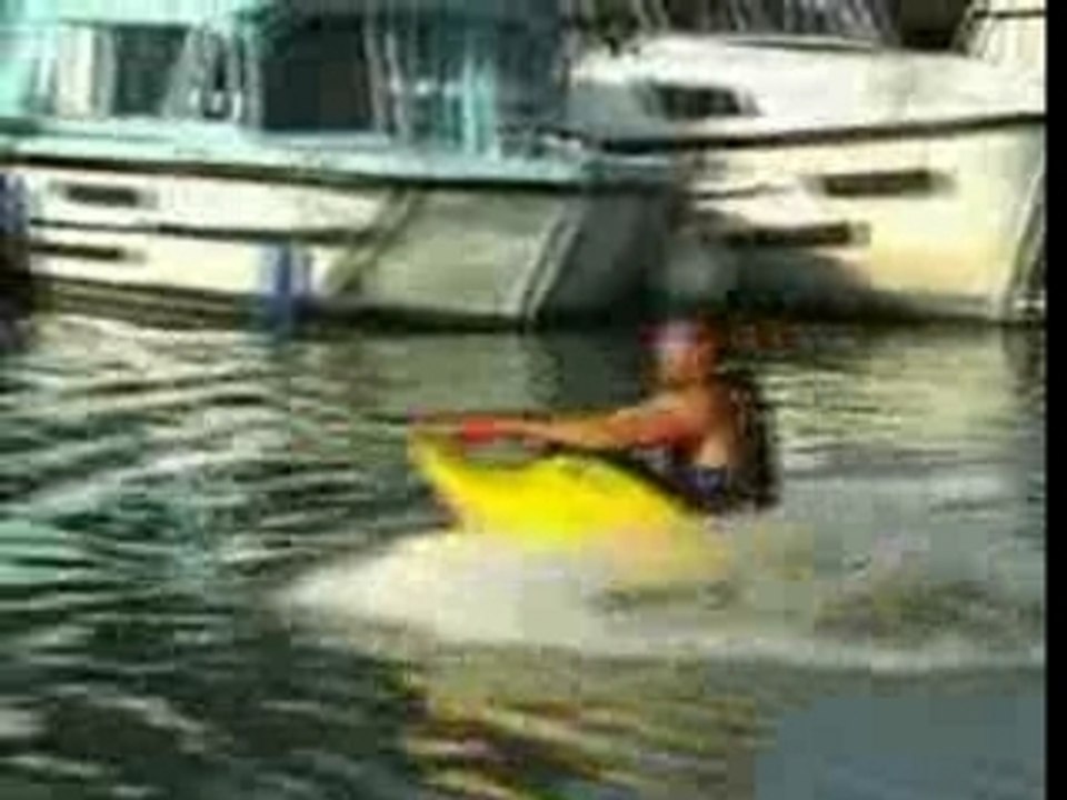 Kayak tracté