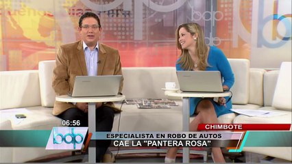Capturan a delincuente "La Pantera Rosa" que robaba autos en Chimbote (1/2)