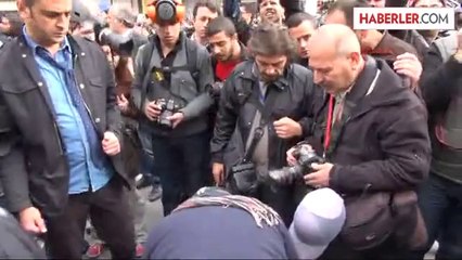 Kızılay'da Polisle Eylemciler Arasında Arbede