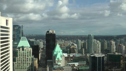 Downtown Vancouver,Canada on March 30, 2014