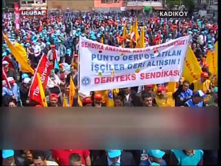 Vatan ve emek için işçi sınıfı Kadıköy'de