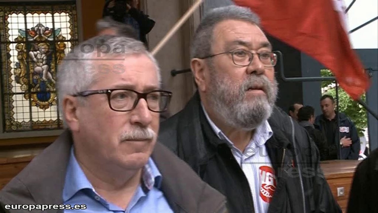 Toxo:  “Hablar de recuperación cuando baje paro”