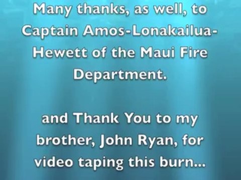 Novacool UEF Extinguishing Class B Fire at Kahalui Airport,