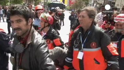 Disturbios en la celebración del Primero de Mayo en Estambul