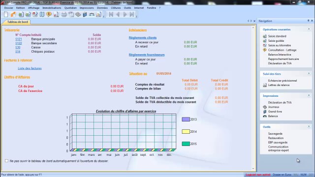 Tutoriel la saisie des A-nouveaux sur EBP Comptabilité V18
