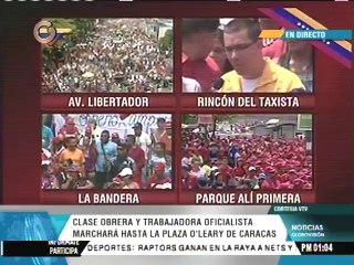 Vicepresidente Arreaza: Los trabajadores tienen suficientes razones para celebrarar