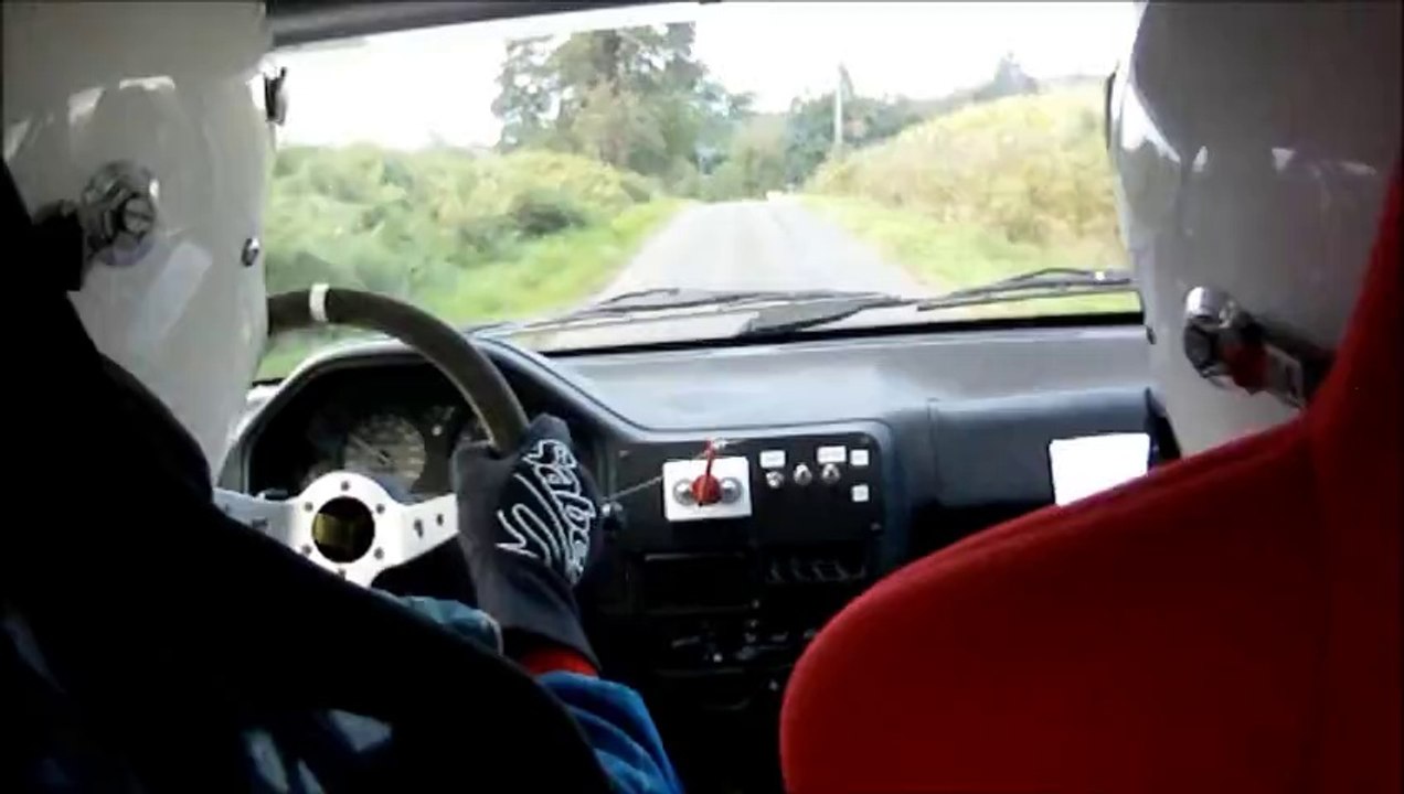 Rallye Vienne et Glane 2013 ES3 Boissout Jerome / Perrinaud Maeva 106 N1