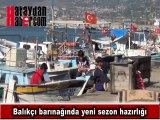 Balıkçılar yeni sezon hazırlığında