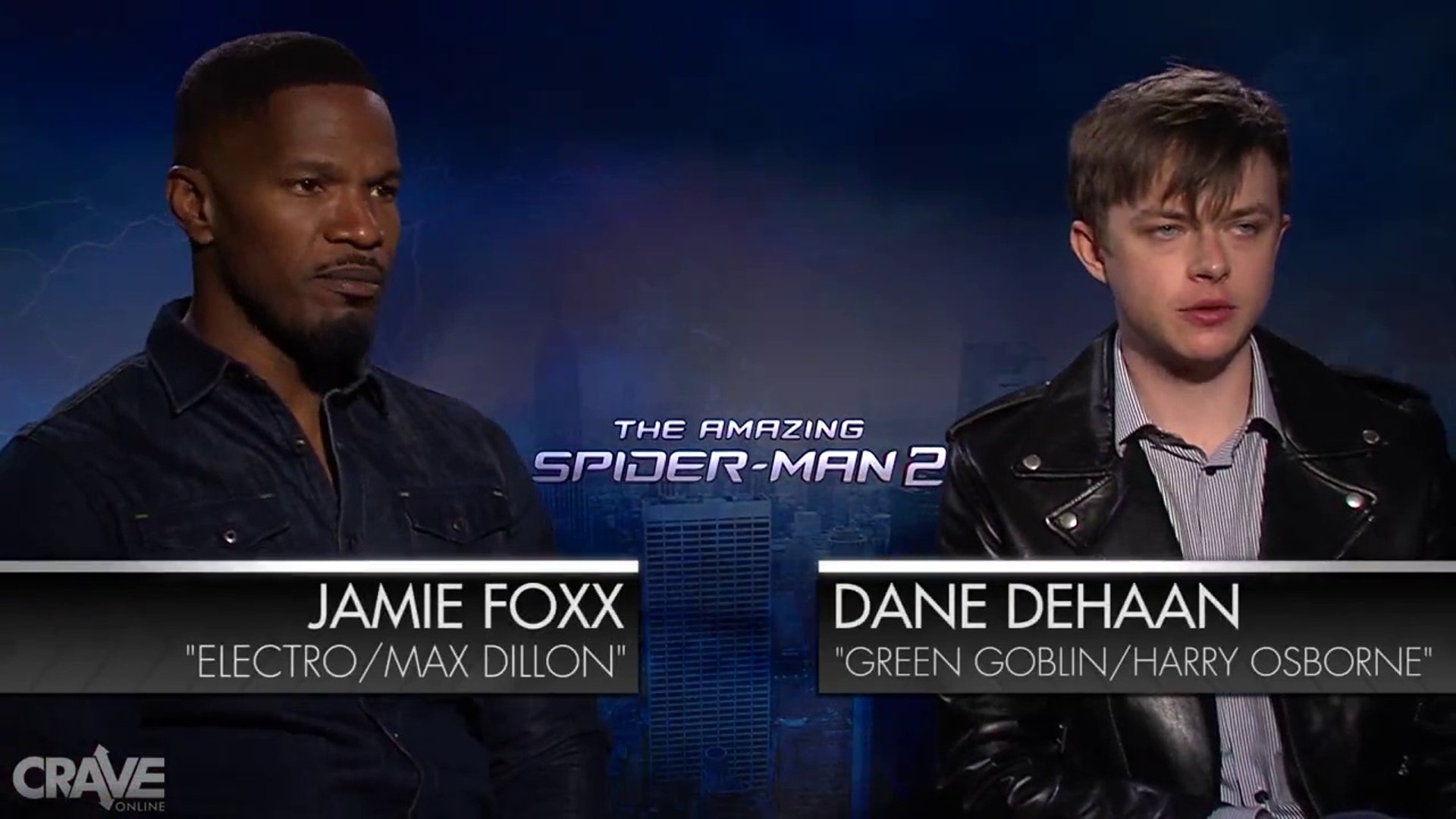 The Amazing Spider-Man 2: Interview with Jamie Foxx \u0026 Dane Dehaan, image size:1920x1080