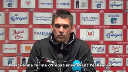 Finale la coupe de France conférence d'avant match