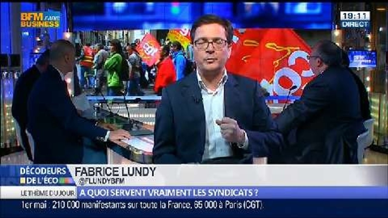 À quoi servent vraiment les syndicats ?, dans Les Décodeurs de l'éco - 01/05 1/5