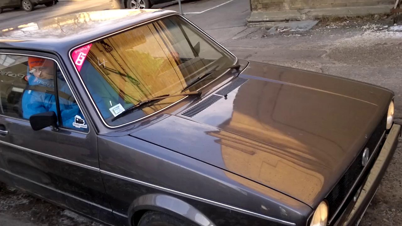 VW Golf MK1 Exhaust Sound (2.0L Turbo Sound) / Tuned 2014