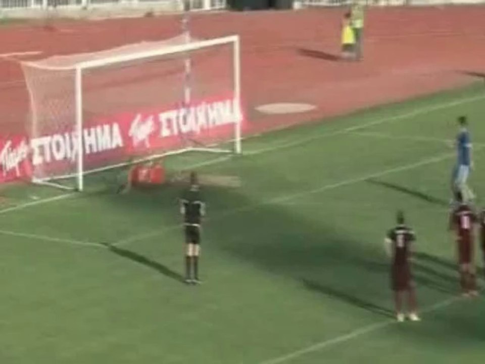 38η Καβάλα-ΑΕΛ 1-1 2012-13 Tilesport tv